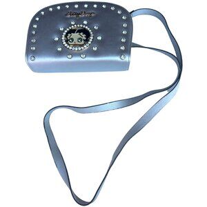 2016 King Features Syndicate Betty Boop Double-Zip Sequin Crossbody Bag (READ!)